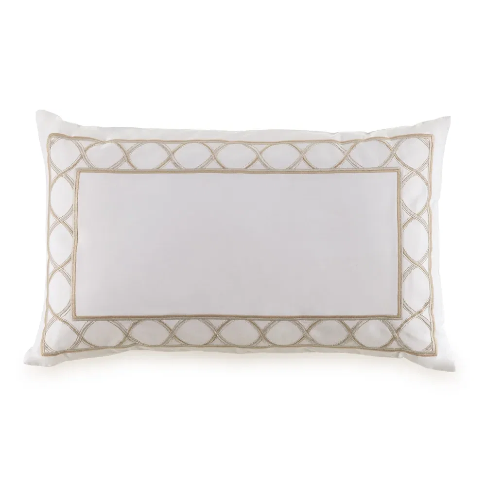 Almofada 100% Algodão Egípcio 300 Fios Cetim 30cm x 50cm Merse