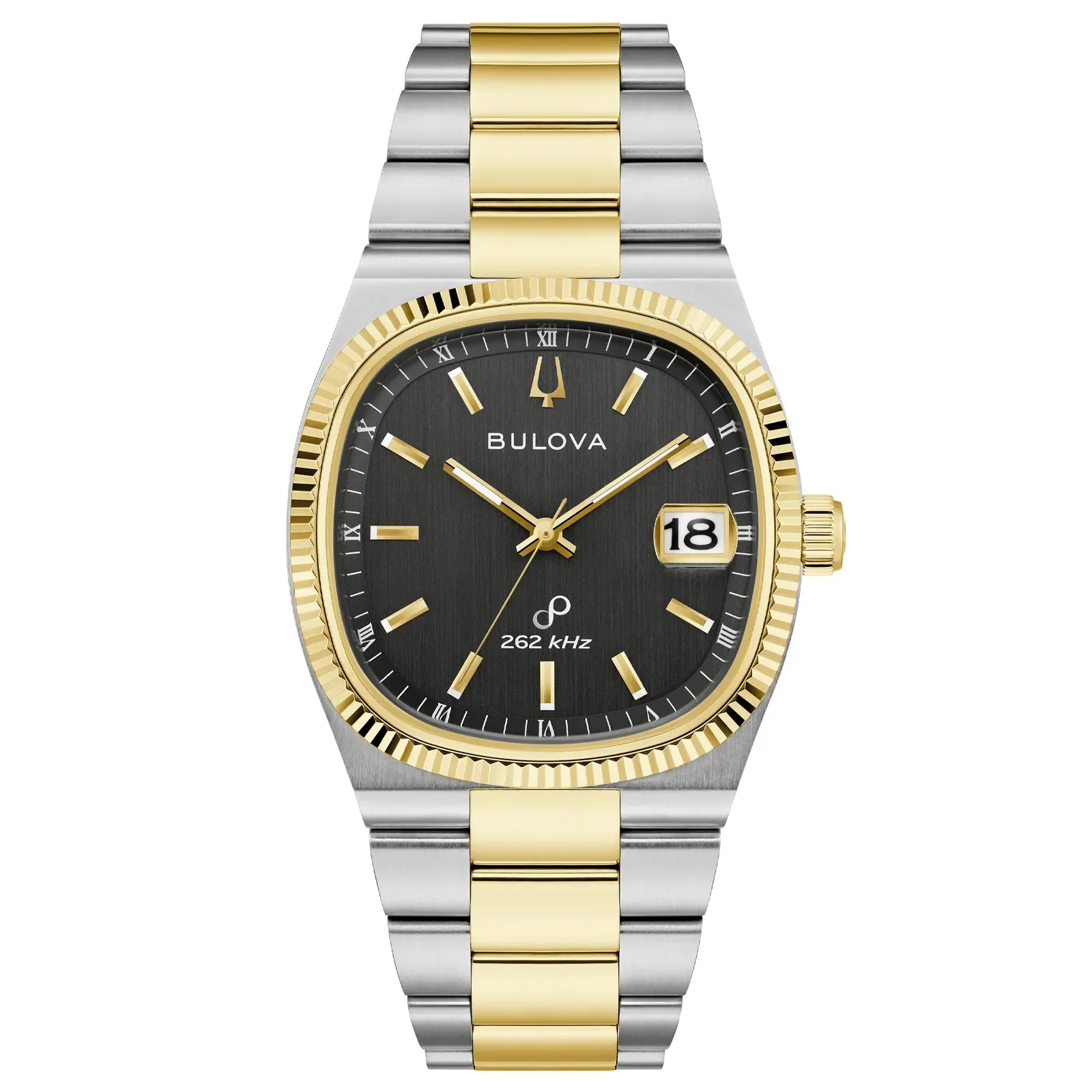 Relógio Bulova Super Seville Masculino em Aço Prateado 98B458