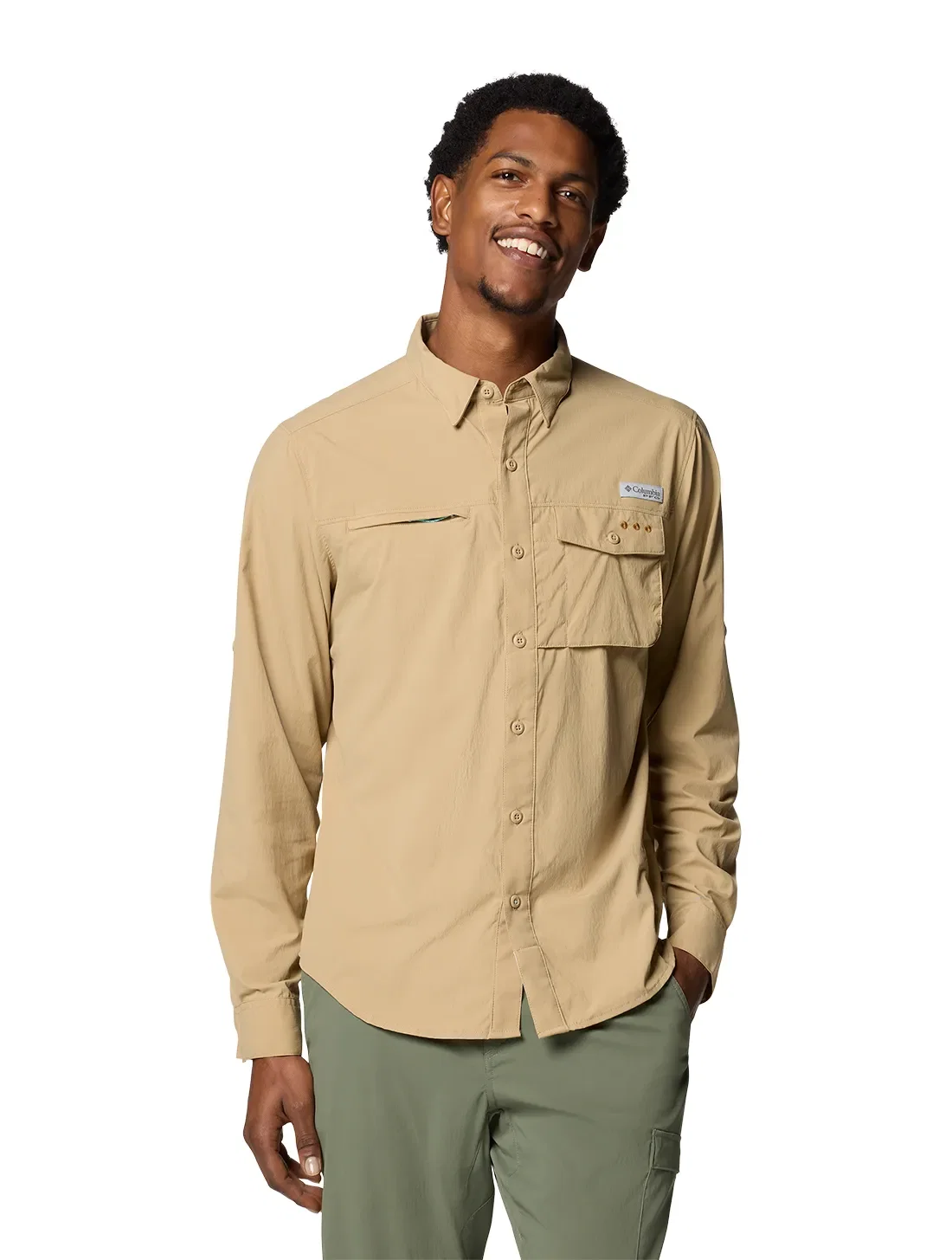 Camisa Columbia Masculina Manga Longa Wild Cast