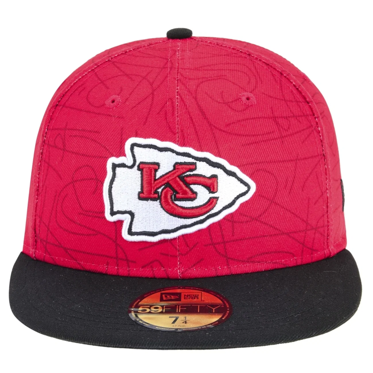 Boné Masculino New Era 59FIFTY Fitted Kansas City Chiefs NFL Game 2025