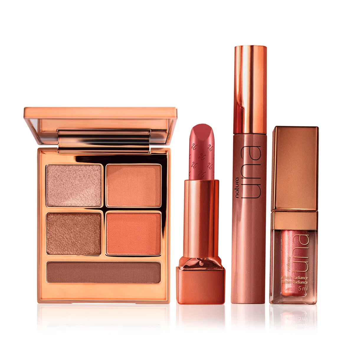 Kit Natura Una Nude Máquiagem Completa (4 produtos) — imagem 1