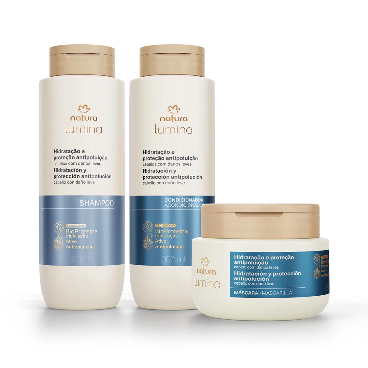 Kit Lumina Trio Hidratação e Proteção Antipoluição — imagem 1