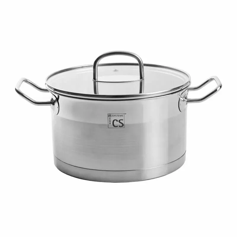 Caçarola Herten em Aço Inox para Indução 20cm 3,5 Litros Carl Schmidt Sohn — imagem 1