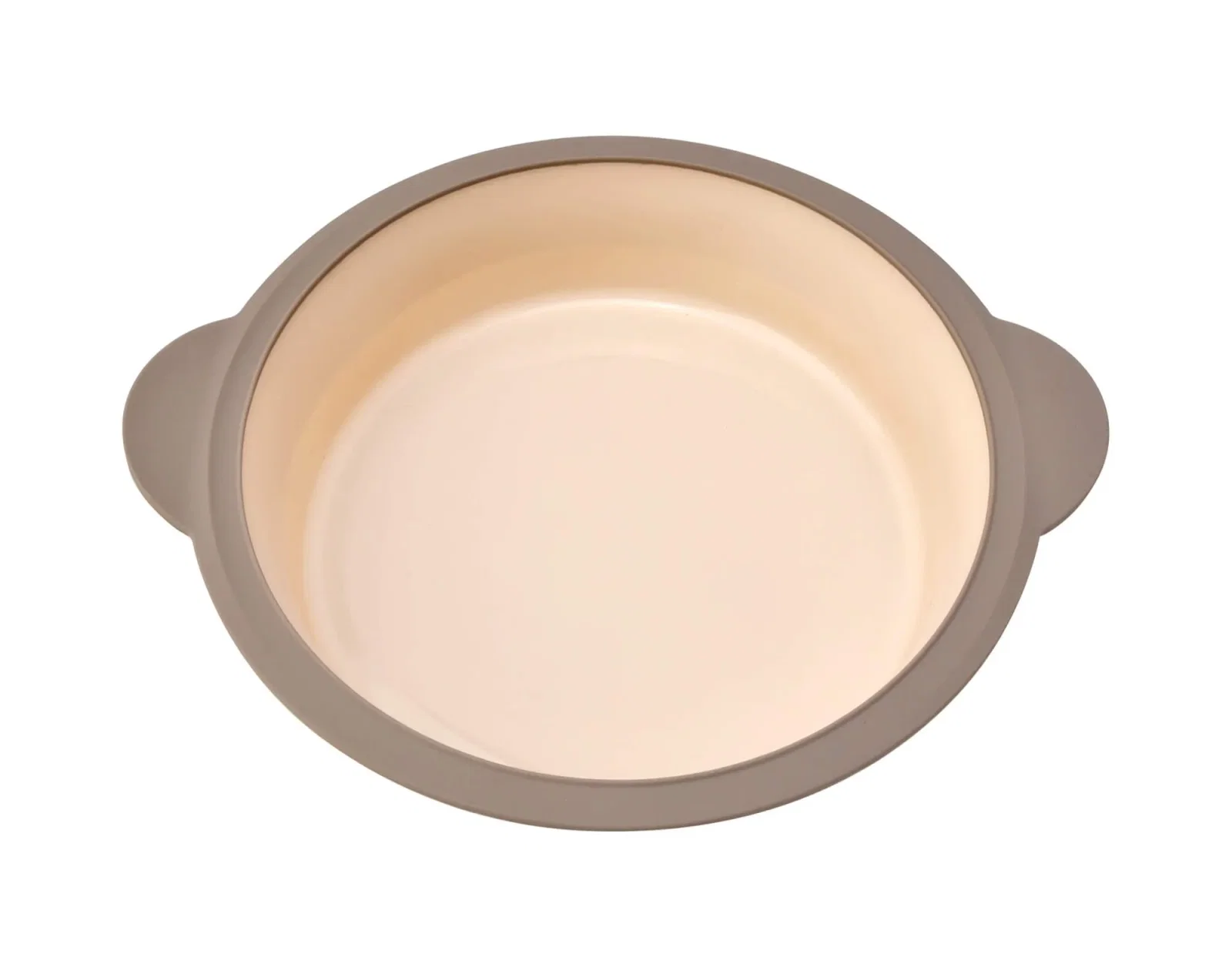 Forma Redonda de Silicone Kenya Bege