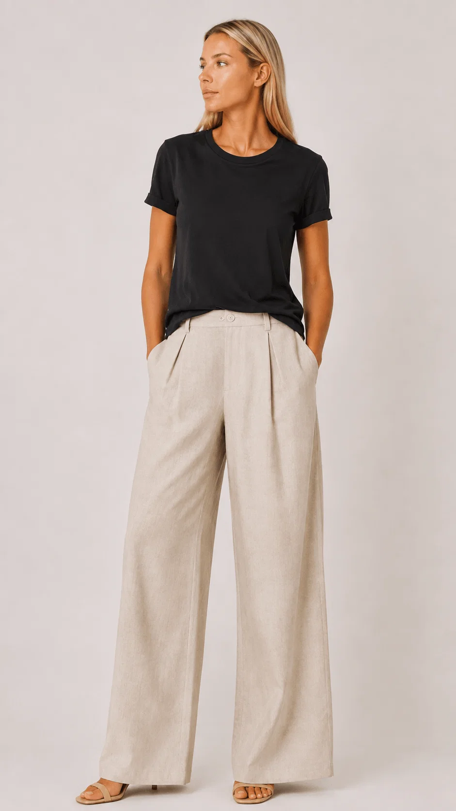 Blusa Decote Canoa - Preto