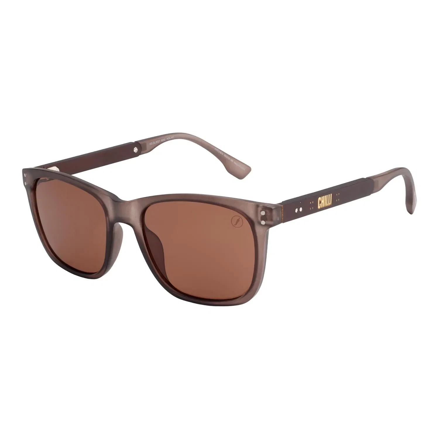 Óculos de Sol Masculino Charlie Brown Jr Bossa Nova Marrom — imagem 1