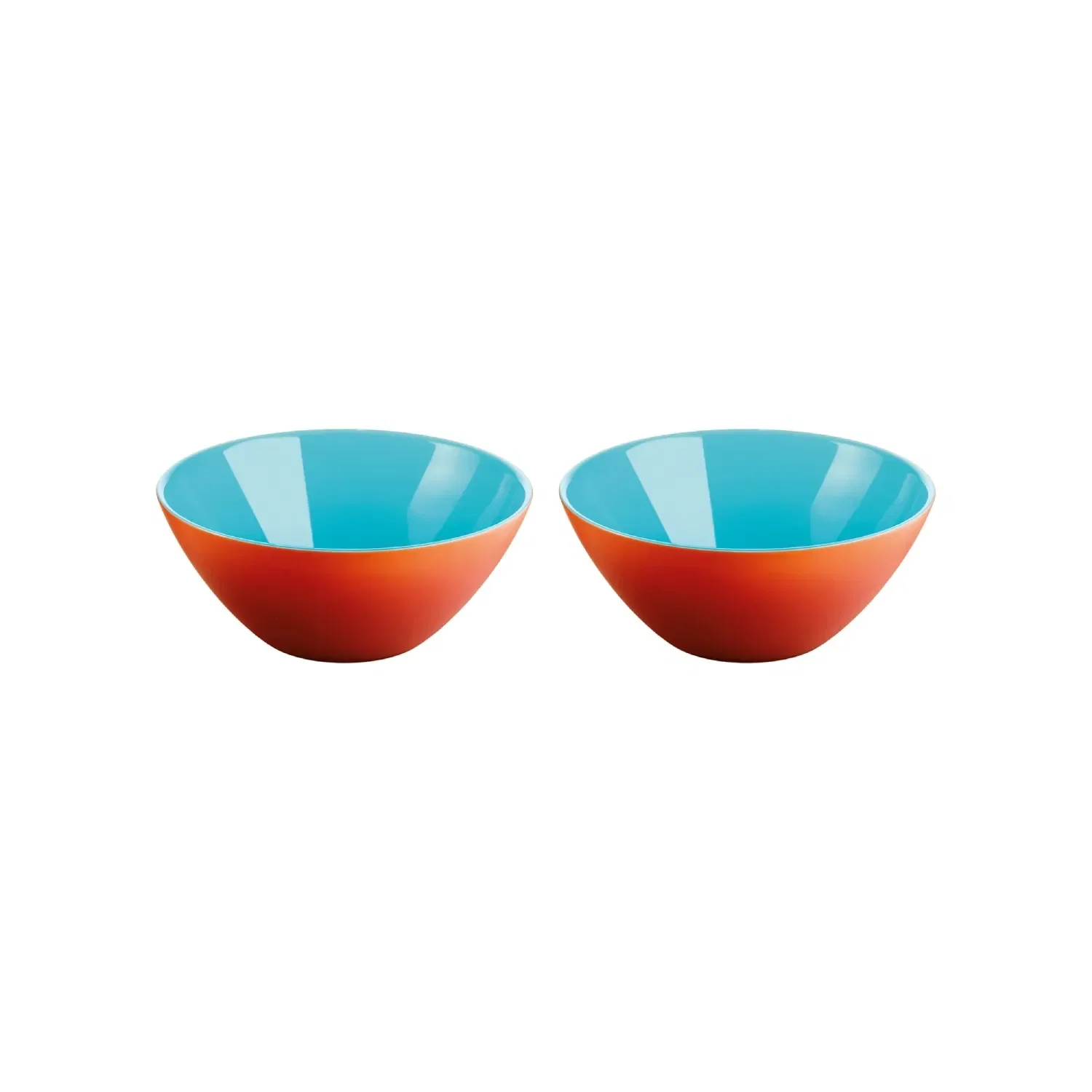 Bowl em Acrílico 2 Peças My Fusion 12cm Guzzini Laranja
