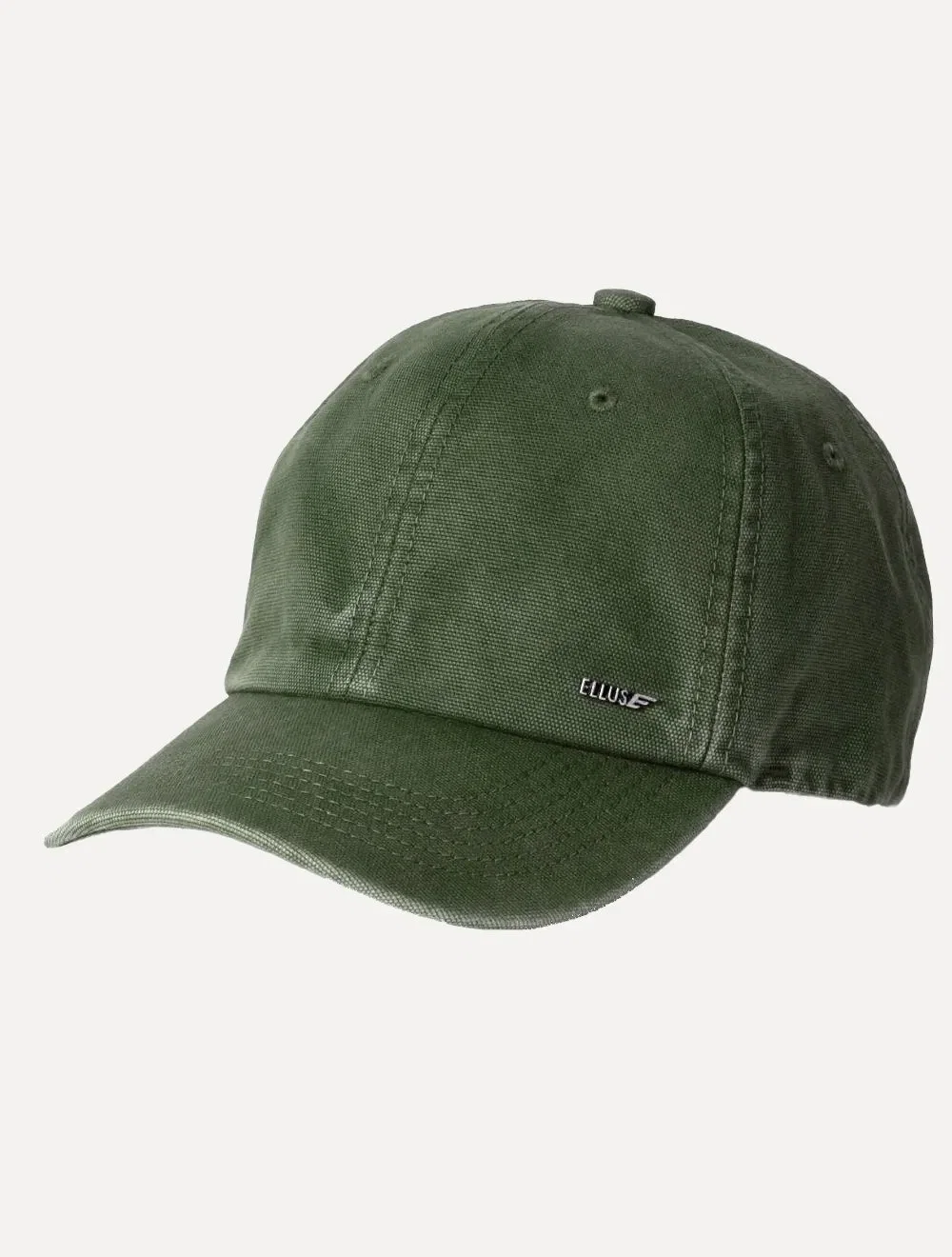 Boné Ellus Masculino Metal Tag Logo Verde Floresta