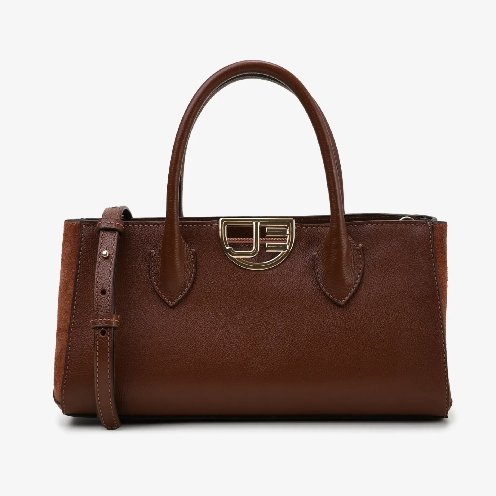 Bolsa Tote Marrom Tabaco Couro