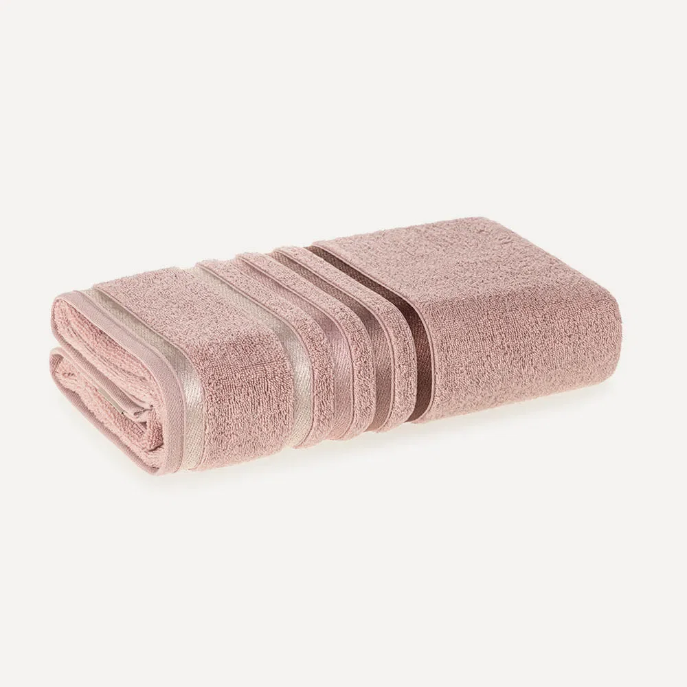 Toalha Fio Penteado Lumina Pétala / Rosa
