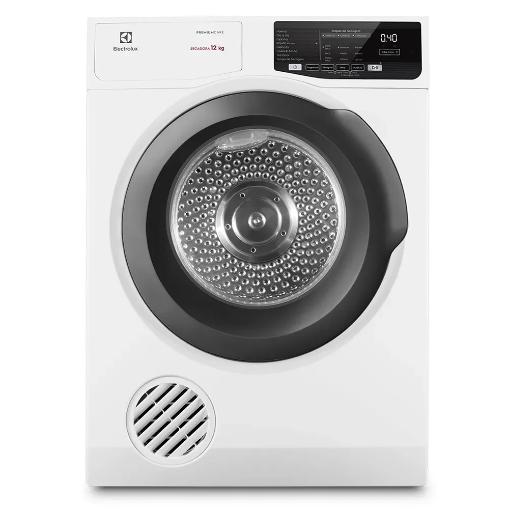 Secadora de Roupas Electrolux 12Kg Branca Premium Care com Autosense (SFP12)