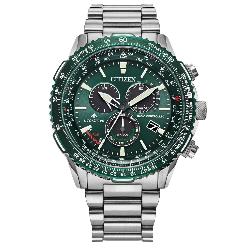 Relógio Citizen Promaster Sky Masculino em Aço Prateado CB5004-59WN — imagem 1