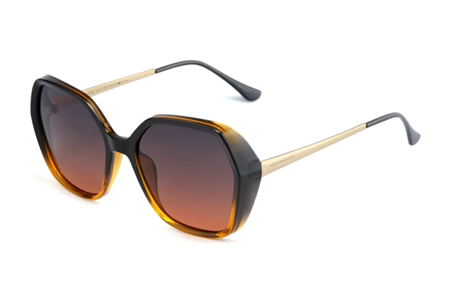 Óculos de Sol Feminino Chilli Beans Quadrado Cristal Marrom
