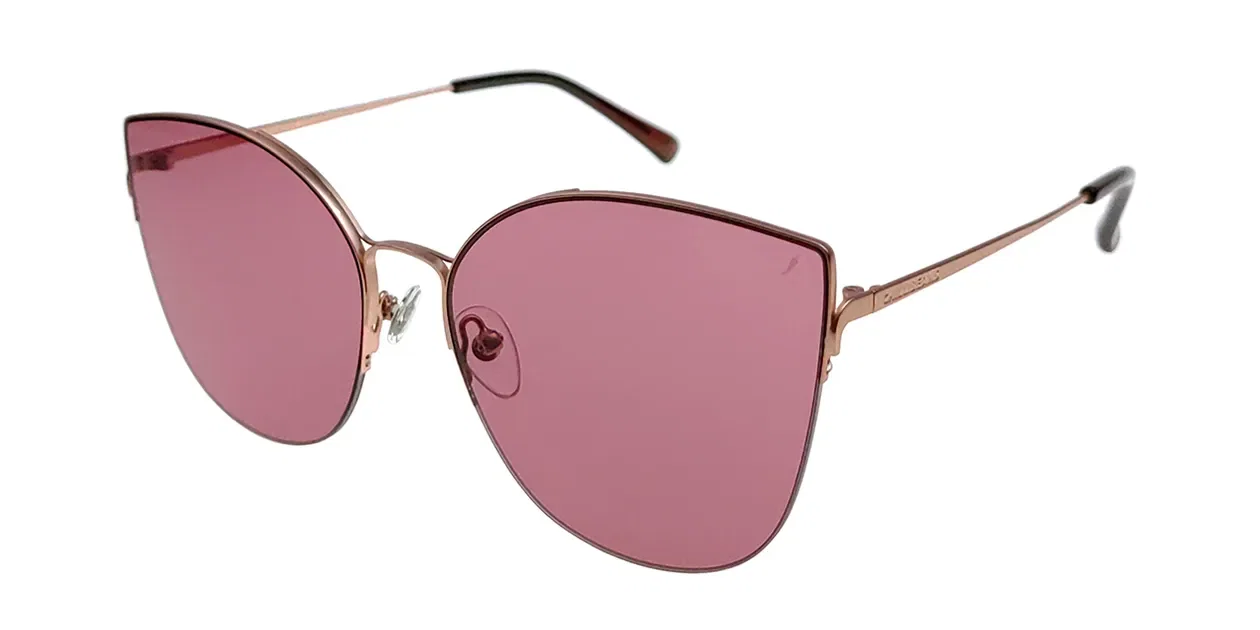 Óculos de Sol Feminino Chilli Beans Gatinho Casual Vinho — imagem 1