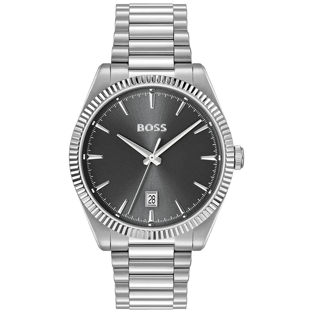 Relógio Boss Cheswick Masculino em Aço Prateado 1514310