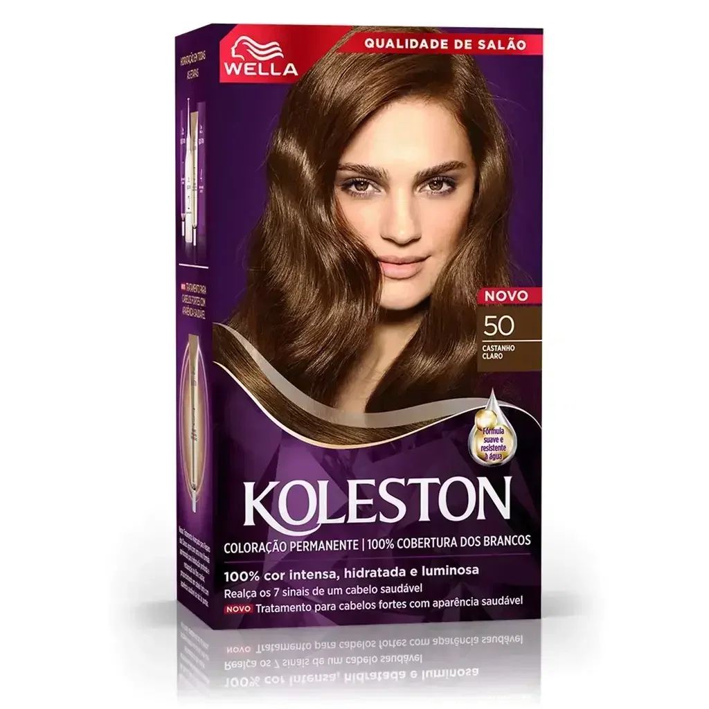 Tintura Wella Koleston 50 Castanho Claro