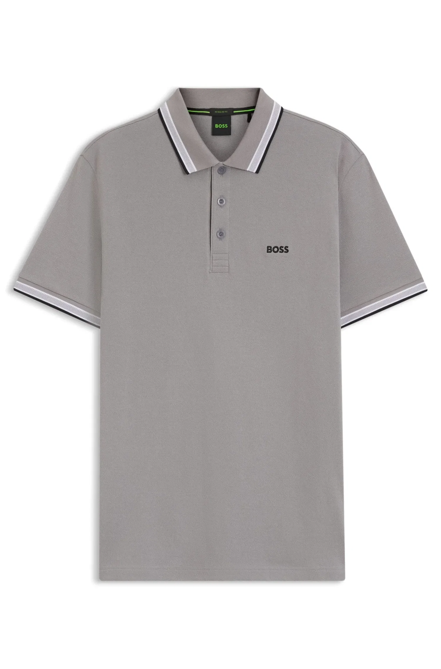 Polo Paddy Em Piqué De Algodão