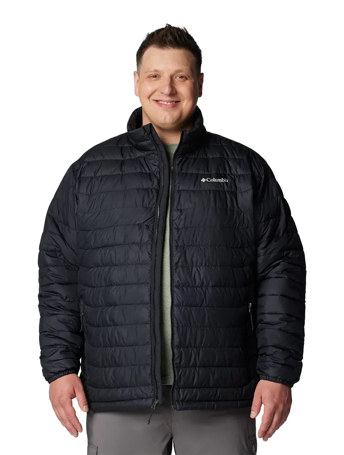 Jaqueta Columbia Masculina Powder Lite™ II Plus Size — imagem 1
