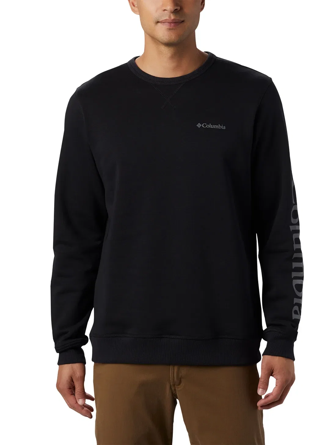 Moletom Columbia Masculino Logo ™ Fleece Crew — imagem 1