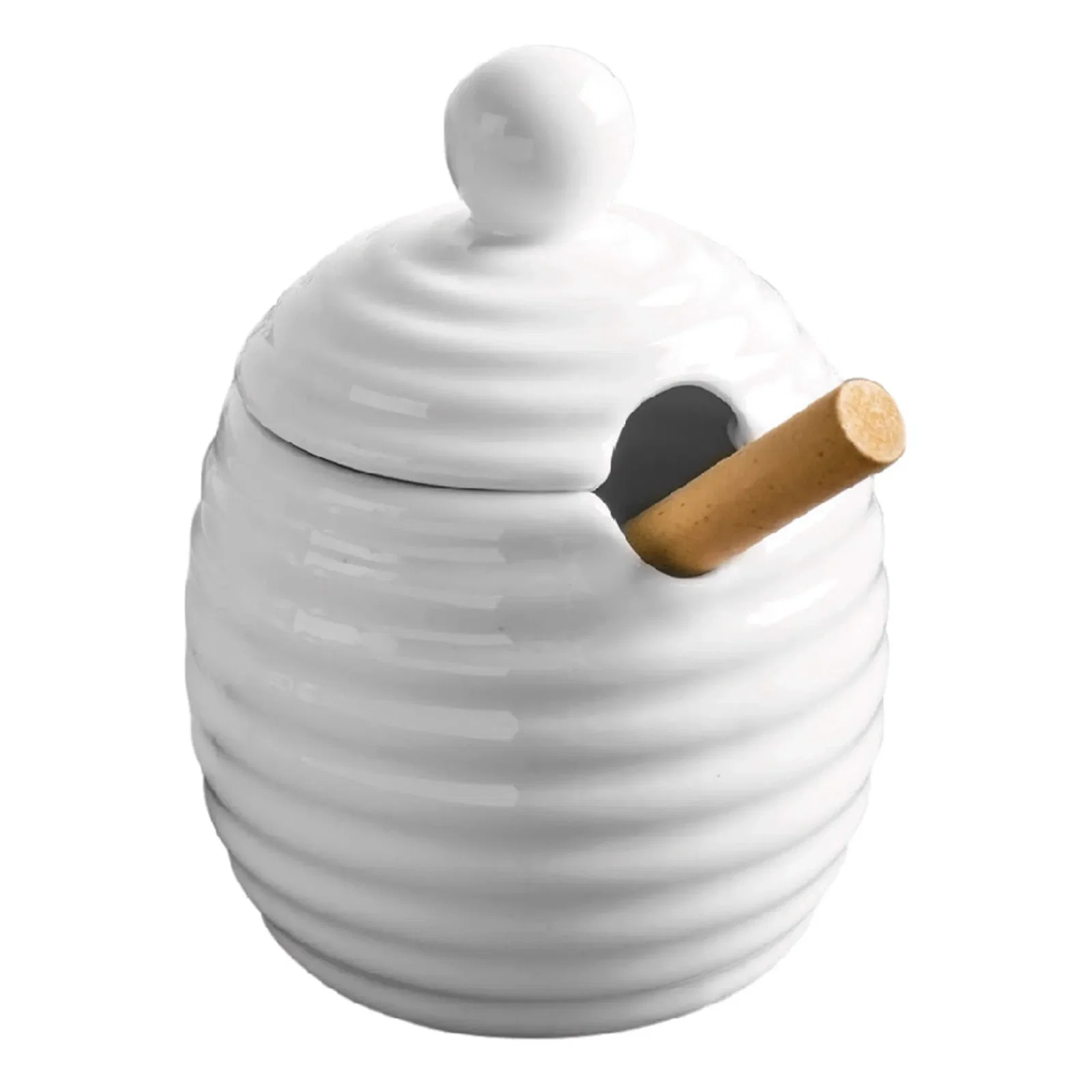 Meleira de Porcelana 250ml Hauskraft Branca