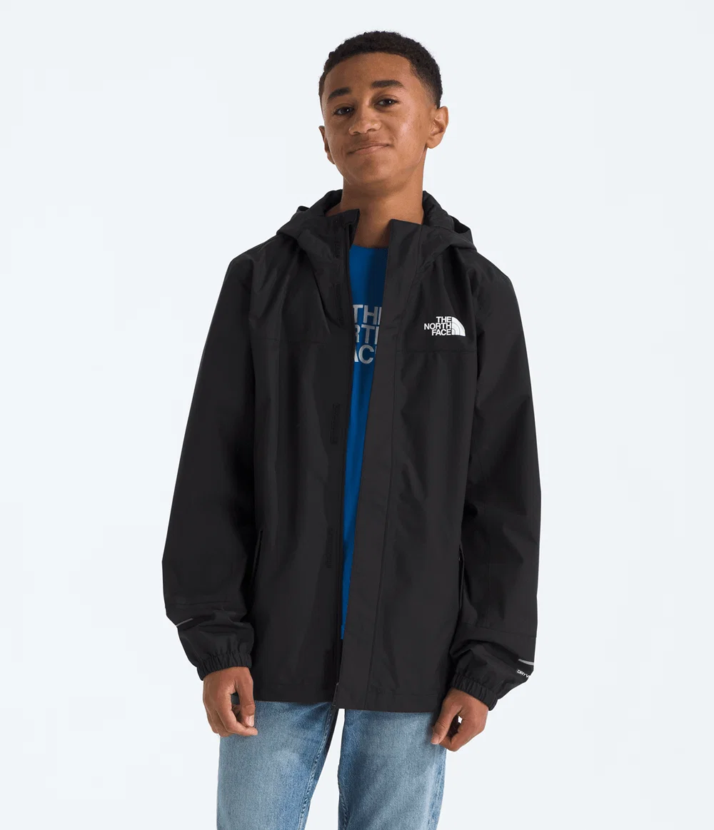 Jaqueta Infantil Boys Antora Rain TNF Black — imagem 1