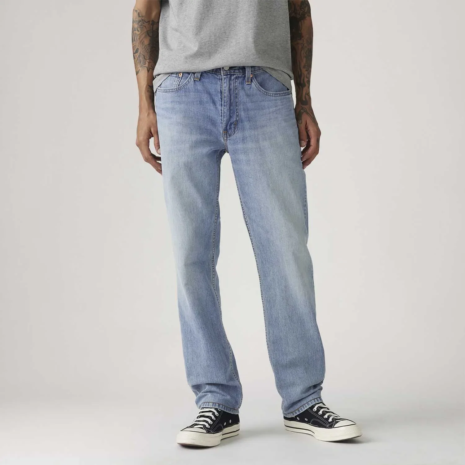 Calça Jeans Levi's® 514® Straight Lavagem Clara — imagem 1