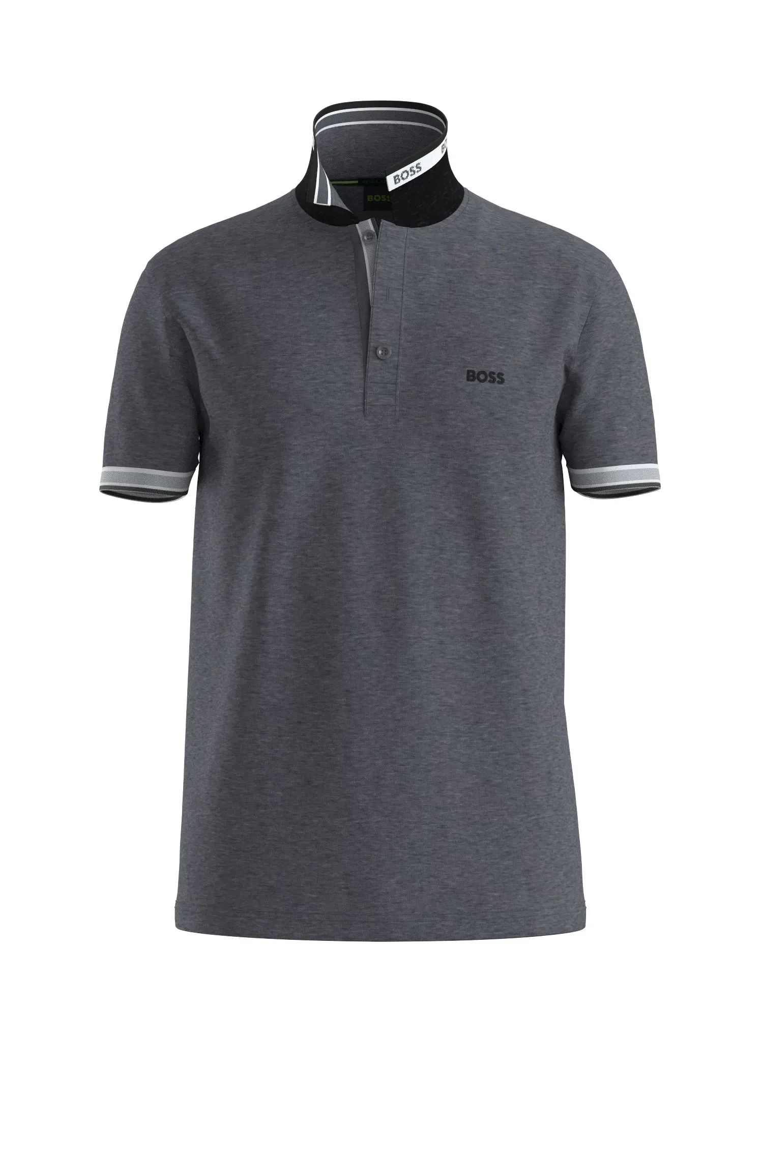 Polo Paddy Em Piqué De Algodão Com Logo