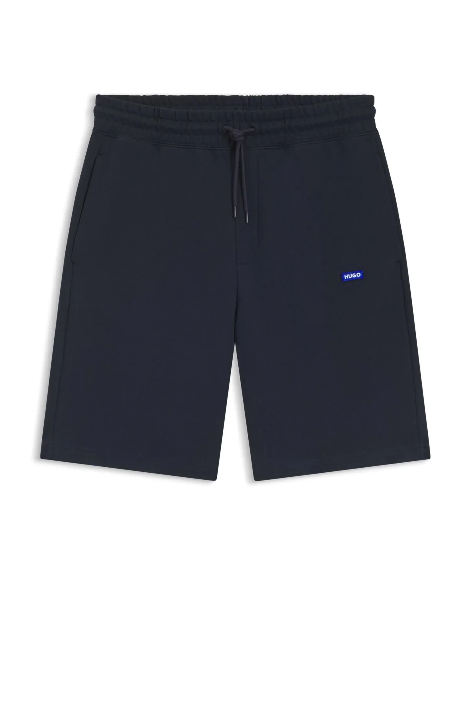 Shorts De Algodão Com Emblema De Logo