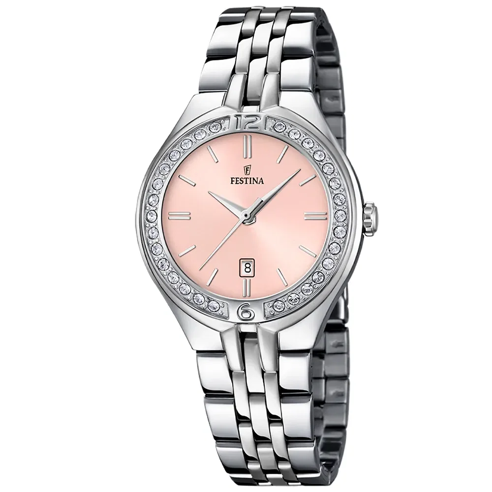 Relógio Festina Feminino em Aço Prateado F16867-6