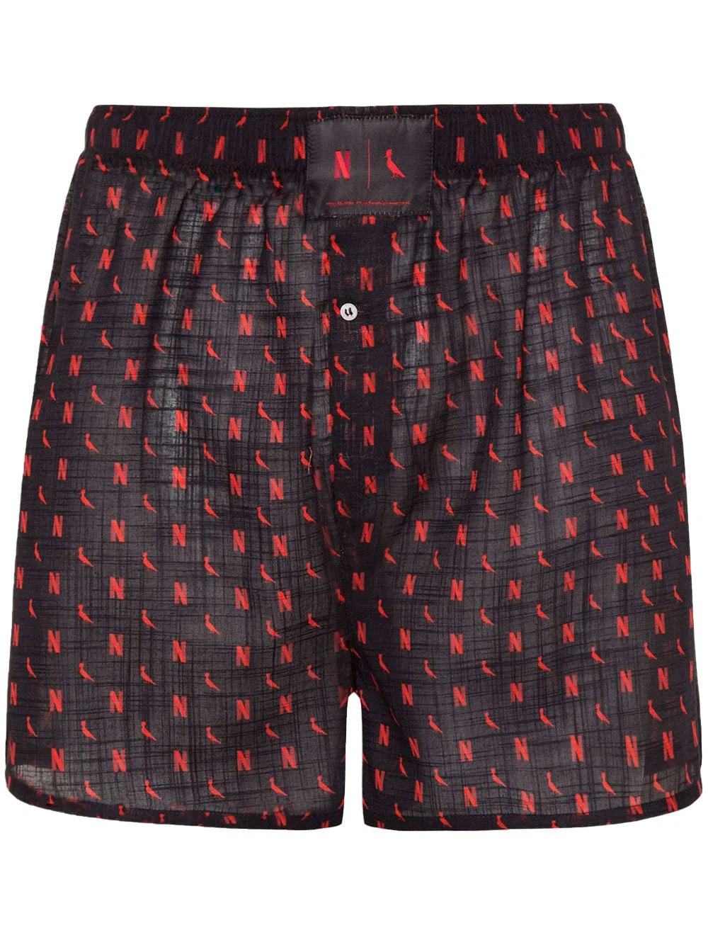 Cueca Reserva Masculina Samba Canção Netflix Preta