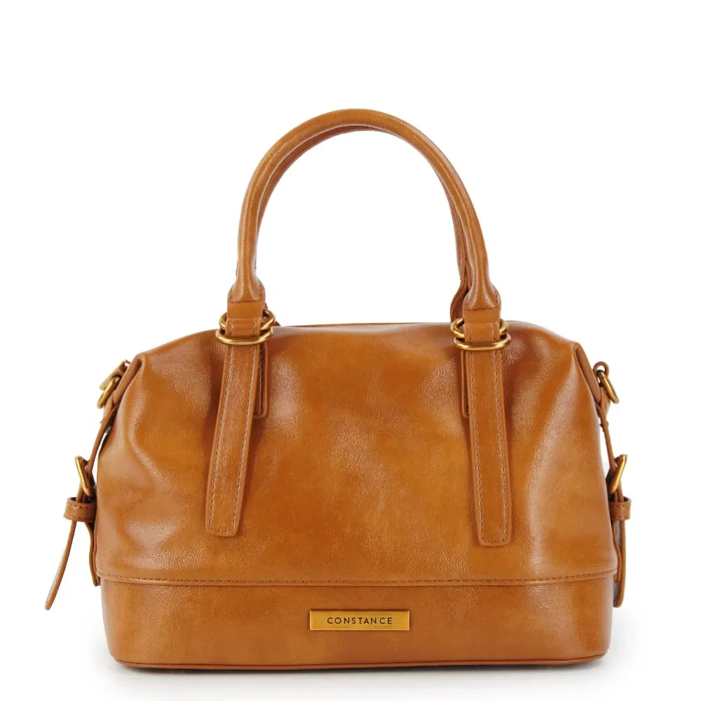 Bolsa Baú Média Caramelo