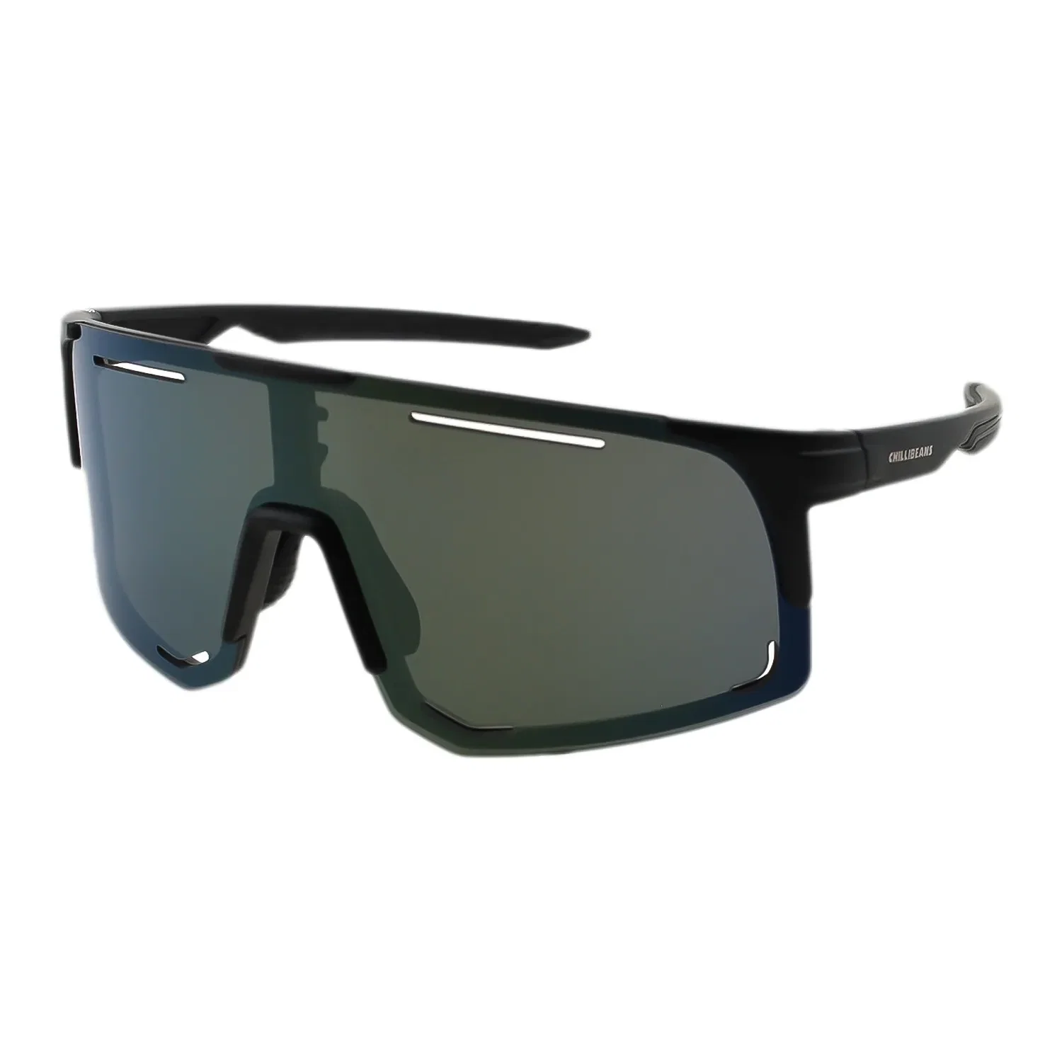 Óculos de Sol Masculino Chilli Beans Esporte Espelhada Azul — imagem 1