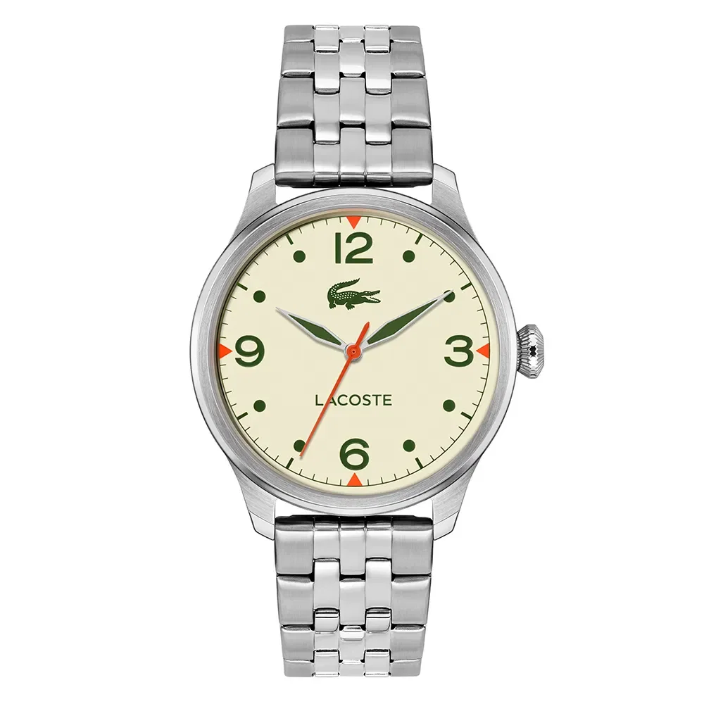 Relógio Lacoste Masculino Aço Prateado 2011400 — imagem 1
