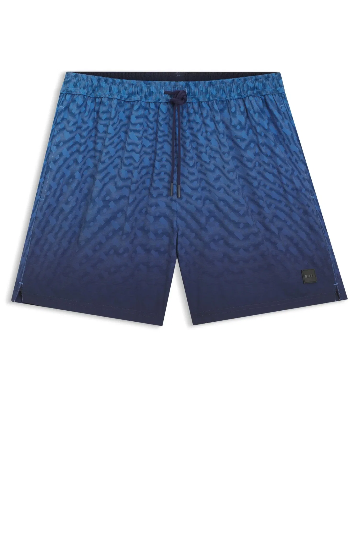 Shorts De Banho Com Logo E Estampado De Monograma Degradé — imagem 1