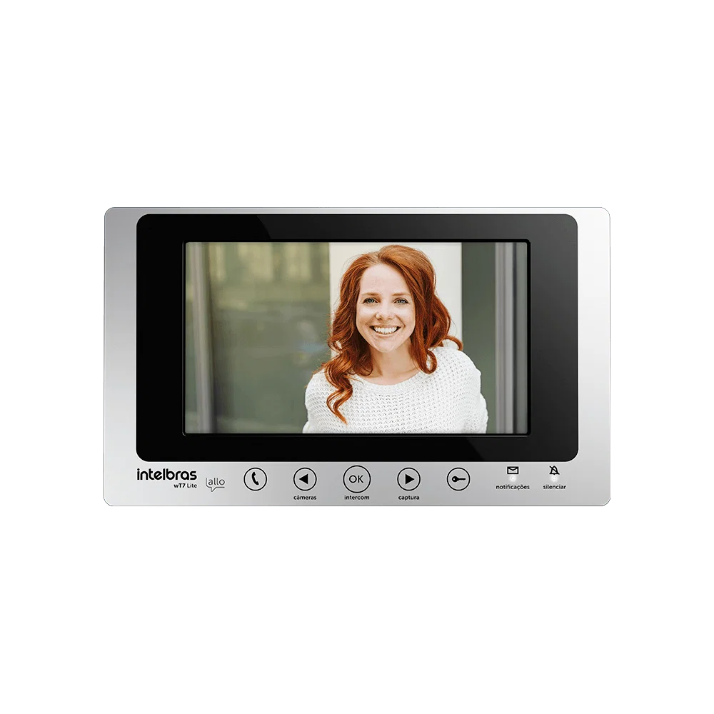 Módulo Interno para Videoporteiro Allo wT7 Lite Intelbras
