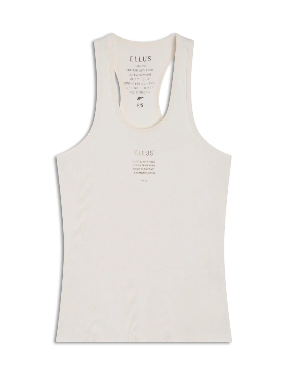 Regata Ellus Crafted With Pride Off White — imagem 1