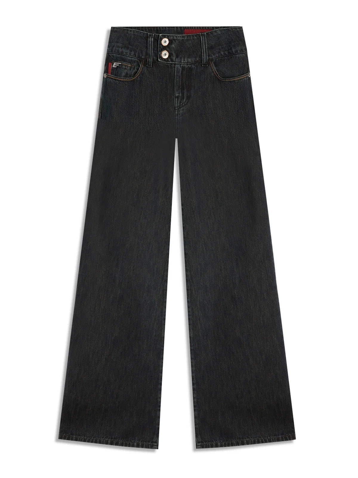 Calça Jeans Blue Brown (Patte d Eph) Cos Transpasse 2030-Lav.Black C/ Luva — imagem 1