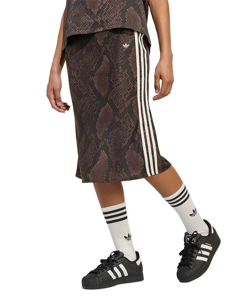Saia Adidas Cetim Cobra Feminina
