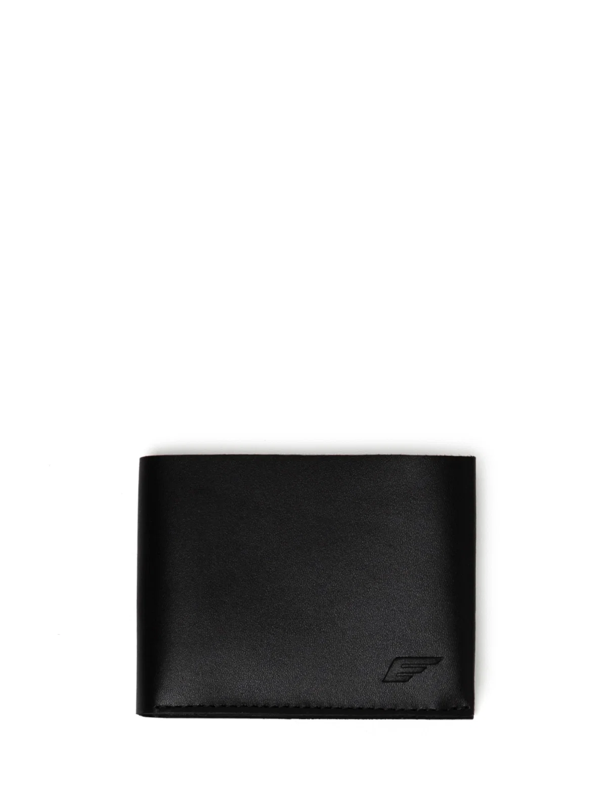 Carteira Casual Ellus E-Asa Couro Preto