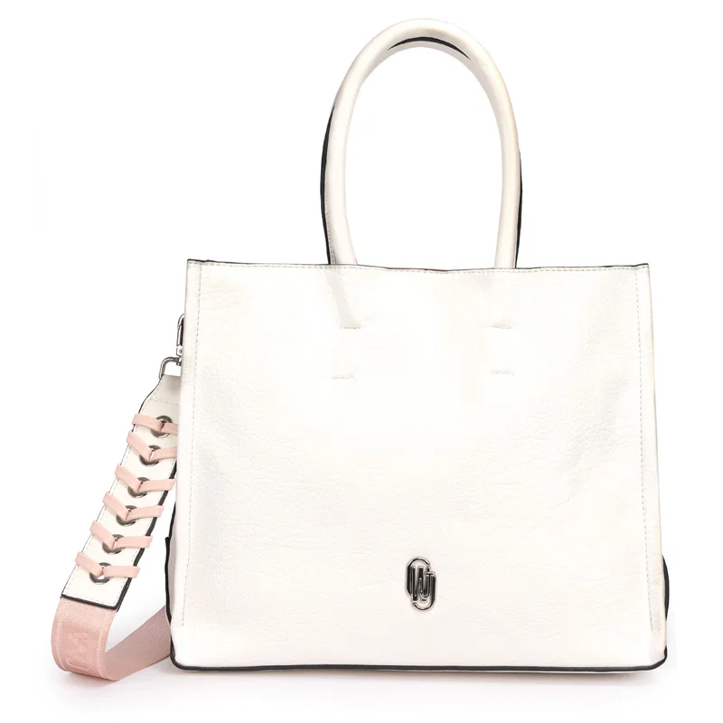 Bolsa Satchel Grande Tricolor