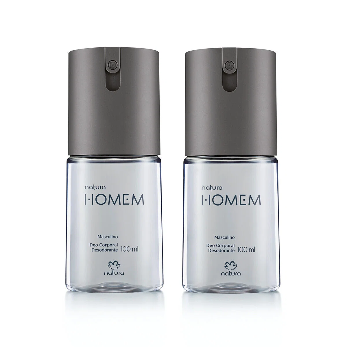 Kit Desodorante Corporal Masculino Natura Homem 2 produtos de 100 ml