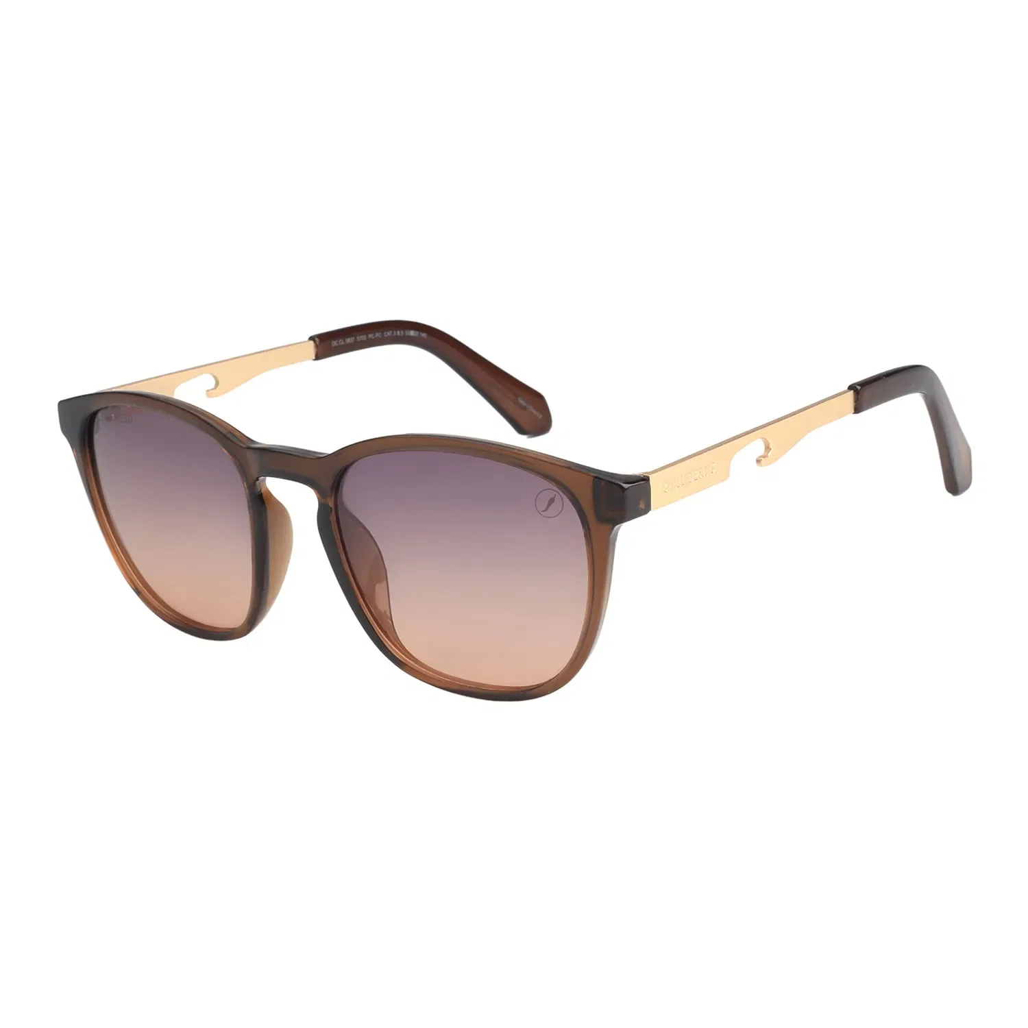 Óculos de Sol Masculino Chilli Beans Bossa Nova Degradê Marrom — imagem 1