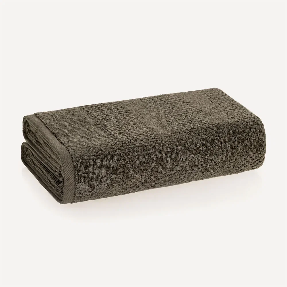 Toalha 100% Algodão Fio Zero Twist Roma Gris