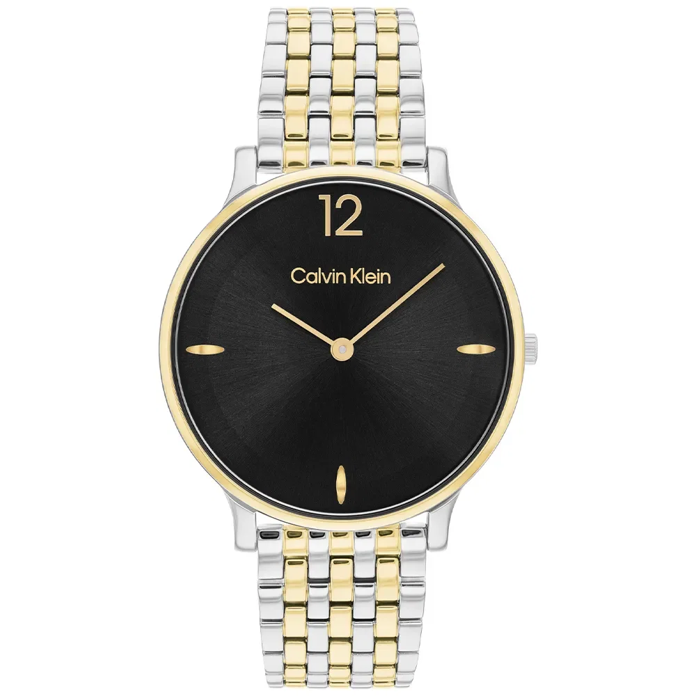 Relógio Calvin Klein Luxe Feminino em Aço Prateado e Dourado 25100171 — imagem 1