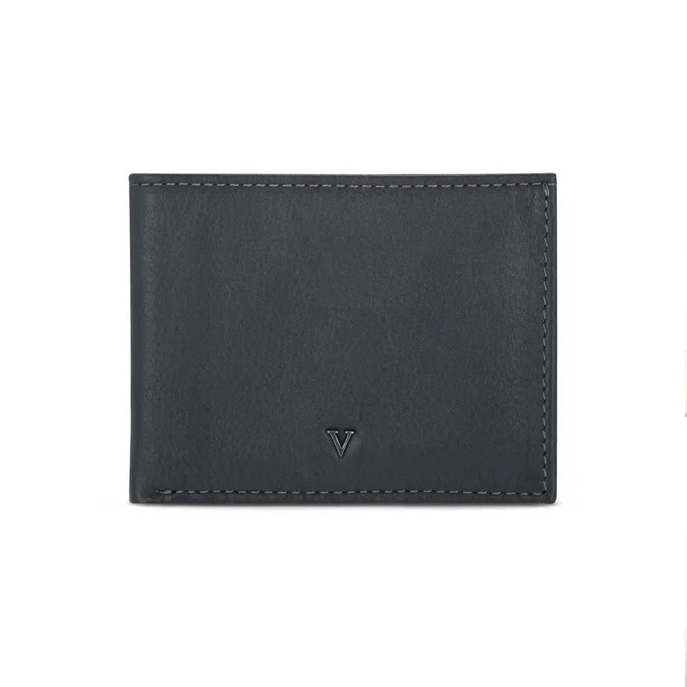 Carteira Masculina Couro Azul