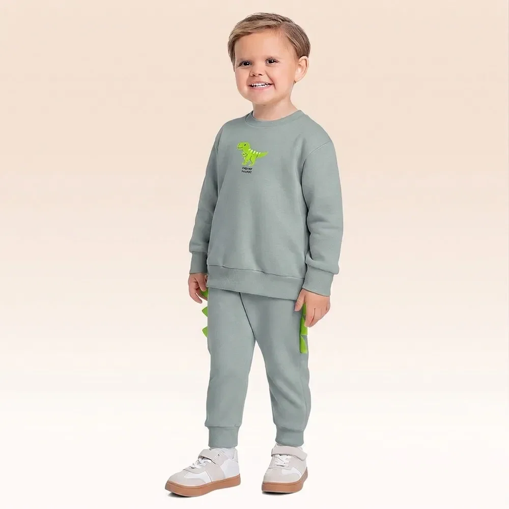 Conjunto blusão e calça moletom
