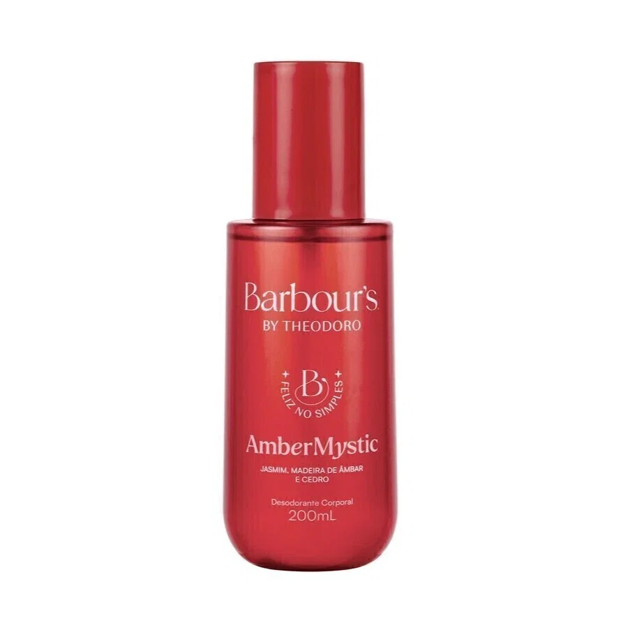 Body Splash Barbour's By Theodoro Amber Mystic 200ml