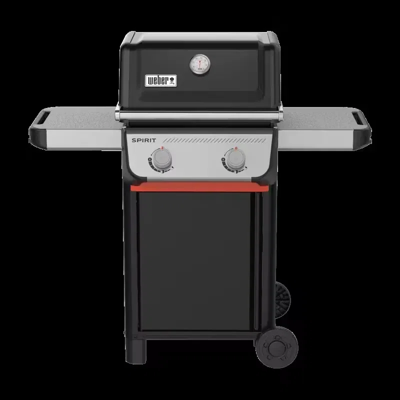 Churrasqueira a Gás Spirit E-210 Inox Preta