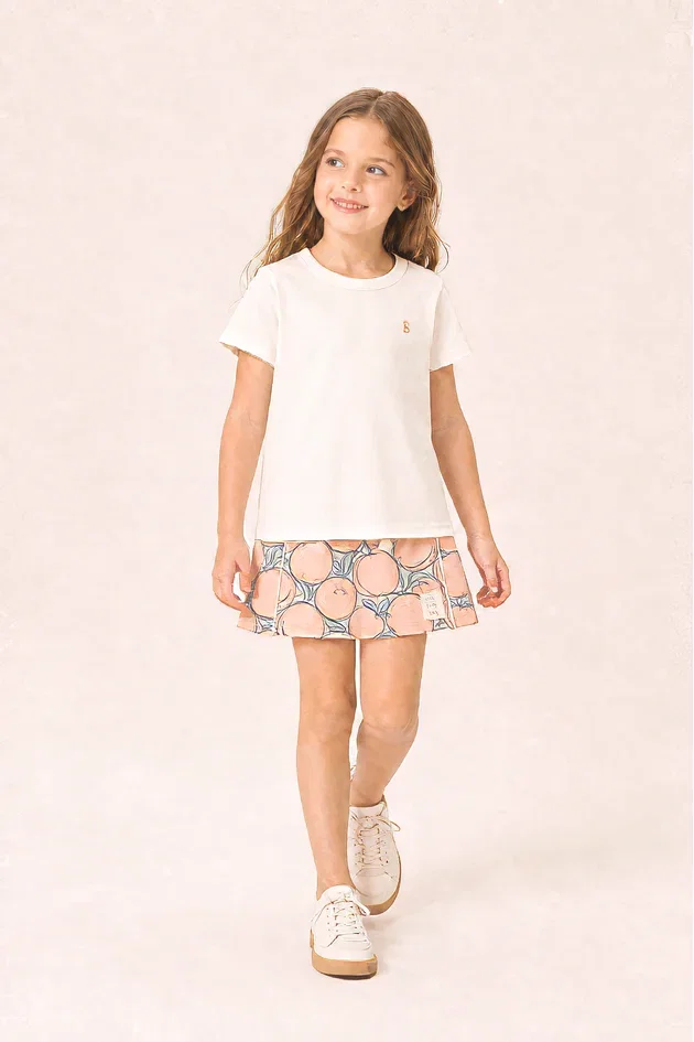 Conjunto Infantil em Cotton e Moletom