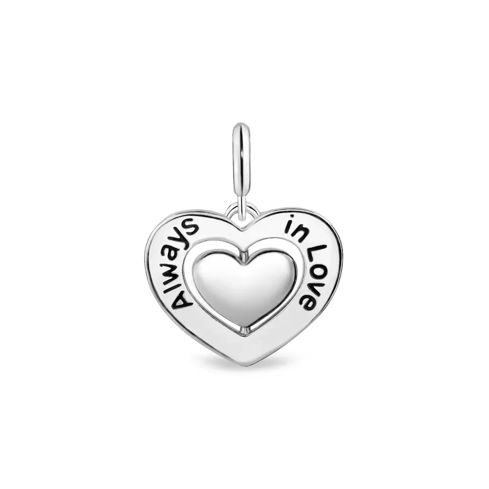 Pingente Life Amor Coração Always In Love em Prata 925 — imagem 1